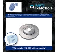 2x Brake Discs Pair Vented Front 293mm ADH243133 Blue Print Set 45251T3VA01 New