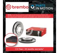 2x Brake Discs Pair Vented Front 294mm 09.A868.11 Brembo Set 6000609712 4615A201