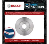 2x Brake Discs Pair Vented Front 294mm 0986479751 Bosch Set 05105514AA 4615A117