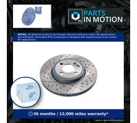 2x Brake Discs Pair Vented Front 294mm ADB114314 Blue Print Set 34116777825 New