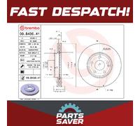 2x Brake Discs Pair Vented Front 295mm 09.B436.41 Brembo 2464212412 Quality