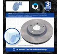 2x Brake Discs Pair Vented fits NISSAN QASHQAI J10 2.0 Front 07 to 13 MR20DE Set