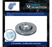 2x Brake Discs Pair Vented Front 295mm ADT343271 Blue Print Set 435120F030 New