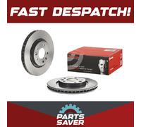 2x Brake Discs Pair Vented Front 296mm 09.C545.11 Brembo Set 402064BA0A Quality