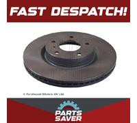 2x Brake disc Front Axle internally vented ADN143142 BLUE PRINT for NISSAN