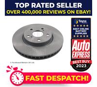 2x Brake Discs Pair Vented fits LEXUS IS200d Mk2 2.2D Front 10 to 12 2AD-FTV Set