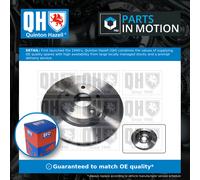 2x Brake Discs Pair Vented Front 296mm BDC5574 Quinton Hazell Set 4351202250 New