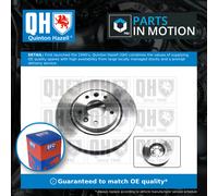 2x Brake Discs Pair Vented Front 296mm BDC6059 Quinton Hazell Set 4020600Q3F New