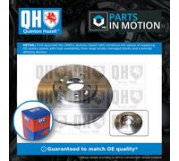 2x Brake Discs Pair Vented Front 296mm BDC6156 Quinton Hazell Set 4204211800 New