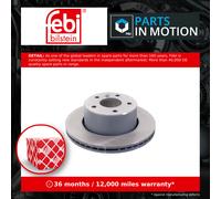 Febi Brake Discs 43881 – Vented Front Pair 297.2mm – fits Land Rover Discovery Mk2 (98-04)