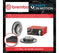 2x Brake Discs Pair Vented Front 297mm 09.6839.11 Brembo Set NTC8780 Quality New