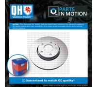 2x Brake Discs Pair Vented Front 297mm BDC6187 Quinton Hazell Set KD4533251 New
