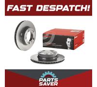 2x Brake Discs Pair Vented Front 298mm 09.9482.11 Brembo Set 98635140104 Quality