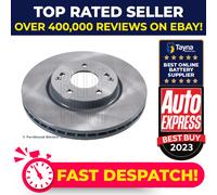 2x Brake Discs Pair Vented Front 298mm ADG043214 Blue Print Set 4144134000 New
