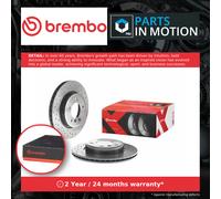 2x Brake Discs Pair Vented Front 300mm 09.7701.1X Brembo Set 34111164539 Quality
