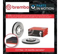 2x Brake Discs Pair Vented Front 300mm 09.7910.11 Brembo Set JLM20801 XR858130