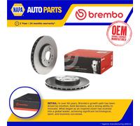 2x Brake Discs Pair Vented Front 300mm 09.8304.21 Brembo Set 2034210512 Quality