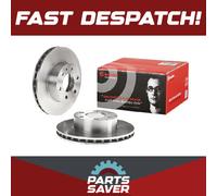 2x Brake Discs Pair Vented Front 300mm 09.9758.10 Brembo Set 2996131 42558752