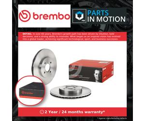 2x Brake Discs Pair Vented Front 300mm 09.A275.10 Brembo Set 2M5V1125AA Quality