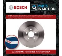 2x Brake Discs Pair Vented Front 300mm 0986479S48 Bosch Set 1S7W1125AB BD1925