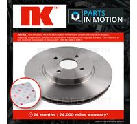 2x Brake Discs Pair Vented Front 300mm 202567 NK Set 2M5V1125AA 2M5V1125AB New