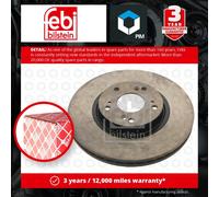 2x Brake Discs Pair Vented Front 300mm 31305 Febi Set 45251SEAE30 45251SEAE30SK1
