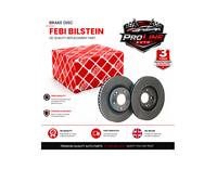 2x Brake Discs Pair Vented Front 300mm 31317 Febi Set 51712A0000 51712A6600