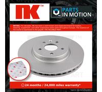 2x Brake Discs Pair Vented Front 300mm 313684 NK Set 13515909 13597467 95526570
