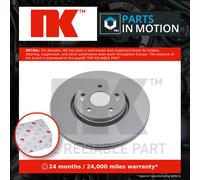 2x Brake Discs Pair Vented Front 300mm 313932 NK Set 7701206614 8200007122 New