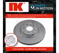 2x Brake Discs Pair Vented Front 300mm 314864 NK Set 31341643 31362412 31400817