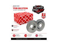 2x Brake Discs Pair Vented fits VAUXHALL ASTRA H, J Front 09 to 20 300mm Set New