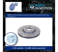 Blueprint ADF124314 Brake Disc High Performance Fits Ford Mondeo 2010 - 2015