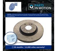 2x Brake Discs Pair Vented Front 300mm ADH24377 Blue Print Set 45251SEAE30 New