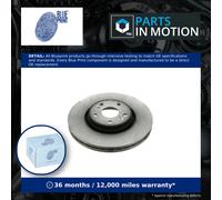 2x Brake Discs Pair Vented Front 300mm ADR164319 Blue Print Set 7701206614 New