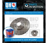 2x Brake Discs Pair Vented Front 300mm BDC4540 Quinton Hazell Set 05098063AA New