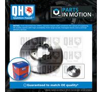 2x Brake Discs Pair Vented Front 300mm BDC5522 Quinton Hazell Set 1371393 New
