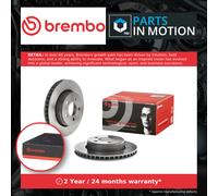 2x Brake Discs Pair Vented Front 302mm 09.C004.11 Brembo Set 52109938AB Quality