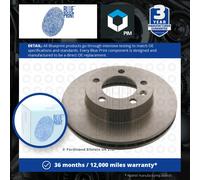 2x Brake Discs Pair Vented fits OPEL MOVANO B 2.3D Front 2010 on 302mm Set New