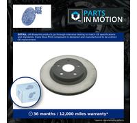 2x Brake Discs Pair Vented Front 302mm ADT343102 Blue Print Set 4351242010 New
