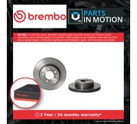 2x Brake Discs Pair Vented Front 303mm 09.D421.11 Brembo Set 2N0615301A Quality