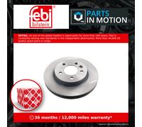 2x Brake Discs Pair Vented fits VW AMAROK 2.0 Front 10 to 16 CFPA 303mm Set Febi