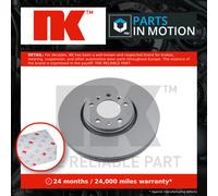 2x Brake Discs Pair Vented Front 304mm 313734 NK Set 1611841980 424925 Quality