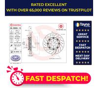 2x Brake Discs Pair Vented Front 305mm 09.B085.13 Brembo Set 51885455 51962983