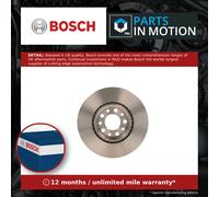 2x Brake Discs Pair Vented Front 305mm 0986479293 Bosch Set 46843608 51760621