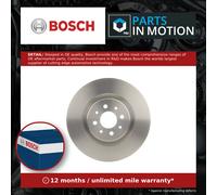 2x Brake Discs Pair Vented Front 305mm 0986479570 Bosch Set 51738833 51813785