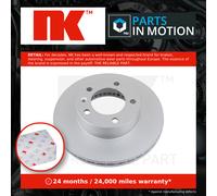 2x Brake Discs Pair Vented Front 305mm 313644 NK Set 4020600QAD 4403038 4501421