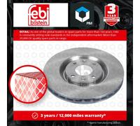 2x Brake Discs Pair Vented Front 305mm 44057 Febi Set 4246T1 4246V1 4249G8 New