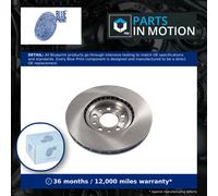 2x Brake Discs Pair Vented Front 305mm ADA104377 Blue Print Set 52056675 Quality