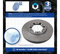 2x Brake Discs Pair Vented Front 305mm ADN14392 Blue Print Set 40206VB000 New