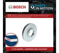 Bosch Brake Disc Front Centering Diameter 93mm Vented Thickness 33mm 0986479F46